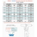 Kimono Judo Judogi niebieska 450 g 160/170 cm