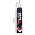 Worek bokserski Bushido ze skóry Rexine 130 cm x 40 cm Seria Elite pełny