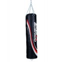 Worek bokserski Bushido ze skóry Rexine 130 cm x 40 cm Seria Elite pełny