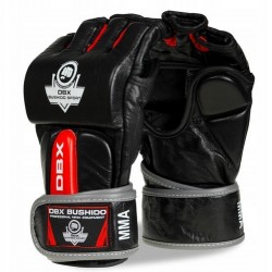Rękawice MMA skóra MODERN RED/BLACK