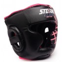 Kask bokserski sparingowy StormCloud Lynx wygodny różowy