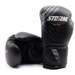 Rękawice bokserskie StormCloud Lynx czarno szare