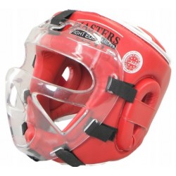 Kask bokserski z maską Masters WAKO aprowed Karate