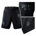 Ground Game Spodenki Athletic BLACK Shiny MMA Vale Tudo