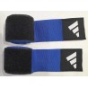 Bandaże bokserskie Adidas 450 cm owijki elastyczne niebieskie