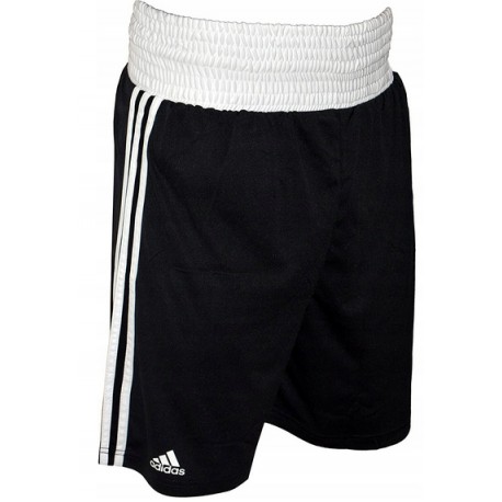 Spodenki Adidas bokserskie do boksu AIBA czarne
