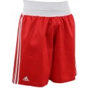 Spodenki Adidas bokserskie do boksu AIBA czerwone