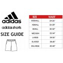 Spodenki Adidas bokserskie do boksu AIBA czerwone