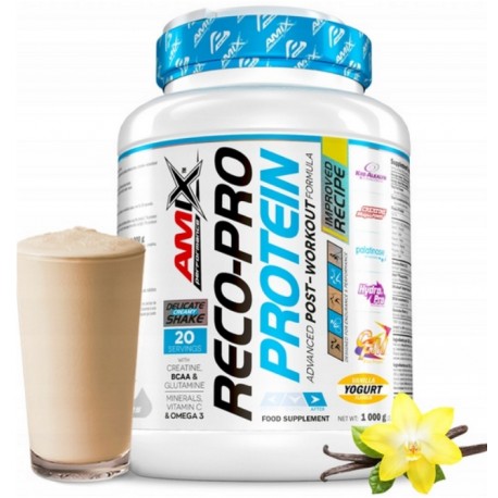 Amix Reco-Pro Protein białko kreatyna BCAA Witaminy  regeneracja post workout
