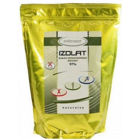 Extensor izolat 97% WPI czyste białko Naturalne protein KETO 1000g