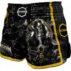 Spodenki Muay Thai Kickboxing tajskie Octagon Pray for death