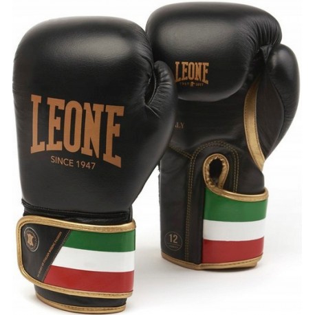 Rękawice bokserskie LEONE Italy skórzane 12 oz