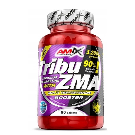 Amix Tribu ZMA 90 tabl boster testosteronu TRIBULUS siła masa mięśniowa