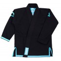 MANTO "Junior 2.0" BJJ Gi 350 gsm czarne plecionka