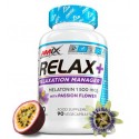 AMIX Relax+ melatonina passiflora anty STRES lepszy sen relaks 90 kaps