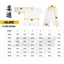 Storm Cloud judoga do judo gi BJJ 350g plecionka z pasem GRATIS