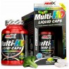 Amix Multi HD naturalne mocne witaminy minerały płynna kapsułka żeń szeń 60 kaps