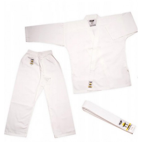 Storm Cloud kimono karatega do karate 150 160 170 180 cm z białym pasem GRATIS