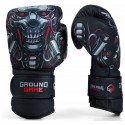 Rękawice bokserskie Ground Game Android skóra naturalna