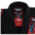 Ground Game GI do BJJ dla dzieci Ninja Czarne