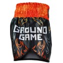 Spodenki Muay Thai MMA Ground Game Flames