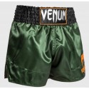 Spodenki Muay Thai Venum Classic Green tajskie kickboxing