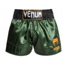 Spodenki Muay Thai Venum Classic Green tajskie kickboxing
