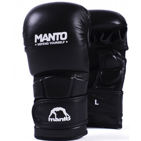 Rękawice Manto MMA PRO sparingowe skóra naturalna