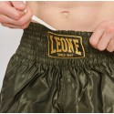 Spodenki Leone 1947 Muay Thai kick boxing khaki
