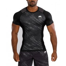 Venum Rashguard  Rapid Krótki Rękaw Short Sleeve Black/Storm Grey