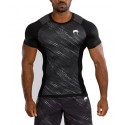 Venum Rashguard  Rapid Krótki Rękaw Short Sleeve Black/Storm Grey