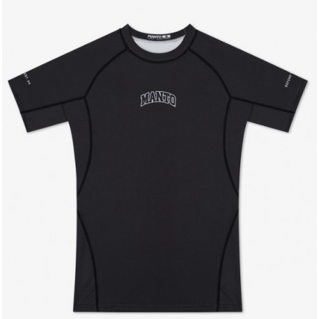 MANTO rashguard VARSITY krótki rękaw czarny