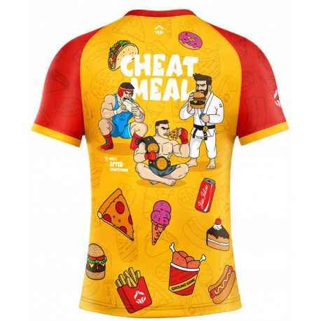 Rashguard Ground Game Cheat Meal krótki rękaw