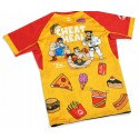 Rashguard Ground Game Cheat Meal krótki rękaw