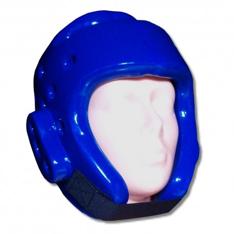 Ochraniacz głowy – kask piankowy niebieski