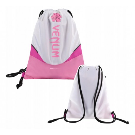 Venum Worek Sportowy Plecak Torba Evo 2 Flower Drawstring Bag 43x35 różowy