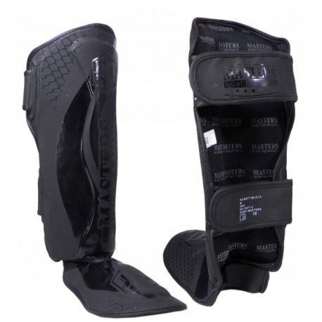 Ochraniacze piszczeli i stóp Masters Fight Equipment NS -MATT- BLACK