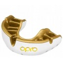 Ochraniacz na zęby Opro Gold biało złota