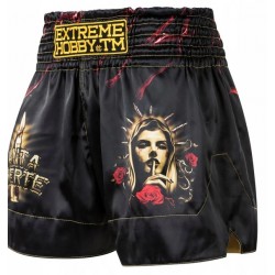 Spodenki Muay Thai Extreme Hobby Santa Muerte