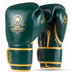 Rękawice bokserskie DBX BUSHIDO Pro Fighter skóra ProFighter Emerald
